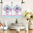 thumbnail image 4 of Ovzne Easter Polyester Cotton Platter Towel Kitchen Rag Easter Towel On Clearance, 4 of 6