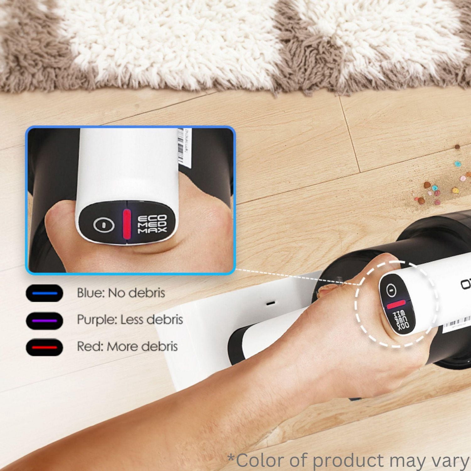 Tineco GO Station Aspirateur-balai sans fil avec station de recharge et vidage automatique