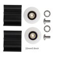 thumbnail image 1 of Ccdes Replacement Kits,Halls Greenhouse Door Wheel Replacement Kits - 22mm, 1 of 7