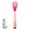 B, variant on 2pcs Baby Temperature Sensing Tableware Set Utensil Toddler Dinnerware Cutlery Cartoon Food Feeding Spoon Fork Doilies for Tables Teal Place Mats for Kitchen Table Set Plate Mates Set End Table round