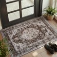 thumbnail image 1 of -Area Rug X Rugs for Living Room- Machine Washable Rug-Soft Living Room Rug-Vintage Non Slip Carpet-Rugs for Bedrooms Dining Room Living Room Office, 1 of 6