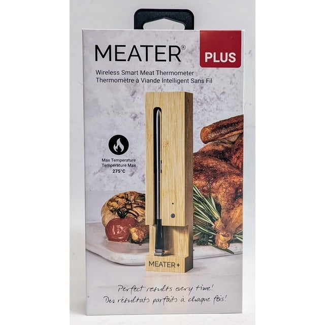Meater Plus Thermomètre à Viande Intelligent Sans Fil Portée de 165 Pieds