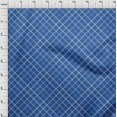 thumbnail image 3 of oneOone Organic Cotton Voile Fabric Check & Geometric Print Sewing Fabric BTY 42 Inch Wide, 3 of 4