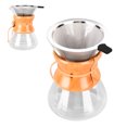 thumbnail image 2 of ANGGREK Coffee Kettle, Durable Pour Over Coffee Pot Heat Resistance With Filter For Coffee Lover For Family For Cafe, 2 of 8