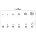 thumbnail image 3 of Surgical Steel Nose Bone with Prong Set Gem, 3 of 4