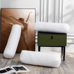 Birdeem Down Pillow Core, Cylindrical Pillow Core, Soft and Supportive Down Bed Pillow, Suitable for Sofas, Carpets, Chairs and Other Leisure Occasions, Made Of