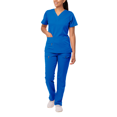 thumbnail image 1 of Adar Pro Breakthrough Plus Scrub Set For Women - Enhanced V-Neck Top & Multi Pocket Pants, 1 of 7