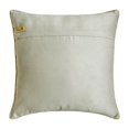 thumbnail image 3 of Decorative Silver 18"x18" (45x45 cm) Throw Pillows, Velvet Chevron Throw Pillows For Couch, Geometric Pattern Modern Style - Mica Chevron, 3 of 3