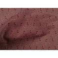 thumbnail image 4 of oneOone Decorative Cotton Cambric Fabric Greek Key Geometric Print Sewing Fabric BTY 56 Inches, 4 of 4