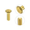 thumbnail image 4 of Unique Bargains Brass Hex Bolts, 1/4-20x3/4' 5 Pack Fully Thread Grade 4.8 Machine Screws, 4 of 4