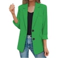 thumbnail image 2 of Liquidation! Cardigan pour Femmes Cardigans pour Femmes Veste Décontractée pour Femmes Poches Manches Longues Bouton avant Travail Col à Revers Veste à Boutons Gn1 3TG, 2 of 9