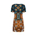 thumbnail image 4 of GZWYHT Robes d'Été, Robes pour Femmes 2025 Robe d'Été à Manches Courtes avec Poche Robe Décontractée Douce Midi, Robes Décontractées, Robe g, Robes de Vacances m, 4 of 4