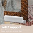 thumbnail image 4 of 1Set Full Length Mirror Stand Wooden Texture White for Home and Office Use, 4 of 9