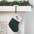 thumbnail image 4 of Birdeem Christmas Large Letters Christmas Stockings Cute Striped Christmas Tree Pendant Holiday Decorations, 4 of 5