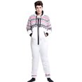 thumbnail image 1 of Mens Fashion Adult Jumpsuit One Piece Non Footed Pajamas, 1 of 1