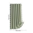 thumbnail image 3 of Large Waterproof Polyester Shower Curtain with Rustproof Grommets, 70.87x78 inches, Multiple Colors, Easy to Install and Clean, 3 of 6