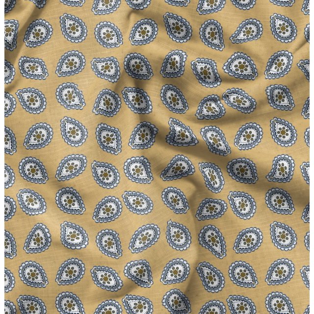 Soimoi Cotton Duck Fabric Abstracts Abstract Print Fabric by the Yard 42 Inch Wide