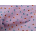thumbnail image 4 of oneOone Tissu Popeline de Coton Imprimé Floral Artistique BTY 42 Pouces de Large, 4 of 4