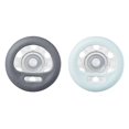 thumbnail image 4 of Tommee Tippee Breast-like Pacifier Soother, 0-6 months – Slate & Serene Sky, 4 of 5