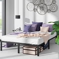thumbnail image 1 of Zinus 14 inch Classic Metal Platform Bed Frame with Steel Slat, 1 of 8