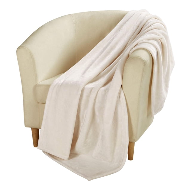 HOMETRENDS Velvet Plush Throw