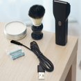 thumbnail image 5 of Oliegs Heated Blanket Upgrade Your Grooming Game: Ultimate Charging USB Fast Charging Universal Compatibility & Durable Design! Chocolate, 5 of 5