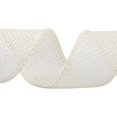 thumbnail image 3 of Joycrosso Burlap Wired Edge Ribbon 1 inch x 10 Yards, Ivory, Ideal for Crafting, Gift Wrapping, Wreath, Christmas Tree, and Rustic Wedding Decorations, 3 of 4
