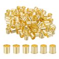 thumbnail image 1 of Uxcell 3/4" Brass Compression Fittings,100Pcs Compression Insert Tube Fitting for Connecting Air, Fuel, Water, Oil and Inert Gases Lines, 1 of 5