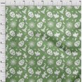 thumbnail image 4 of oneOone Cotton Flex Light Green Fabric Halloween Sewing Craft Projects Fabric Prints By Yard 40 Inch Wide, 4 of 4