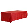thumbnail image 1 of REGALWOVEN 1 Pack Tablecloths, Sequin Table Covers for Dining Room Parties or Dances Red 120x180cm, 1 of 6