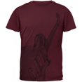 thumbnail image 1 of Electric Air Guitar Funny Costume Mens T Shirt, 1 of 1