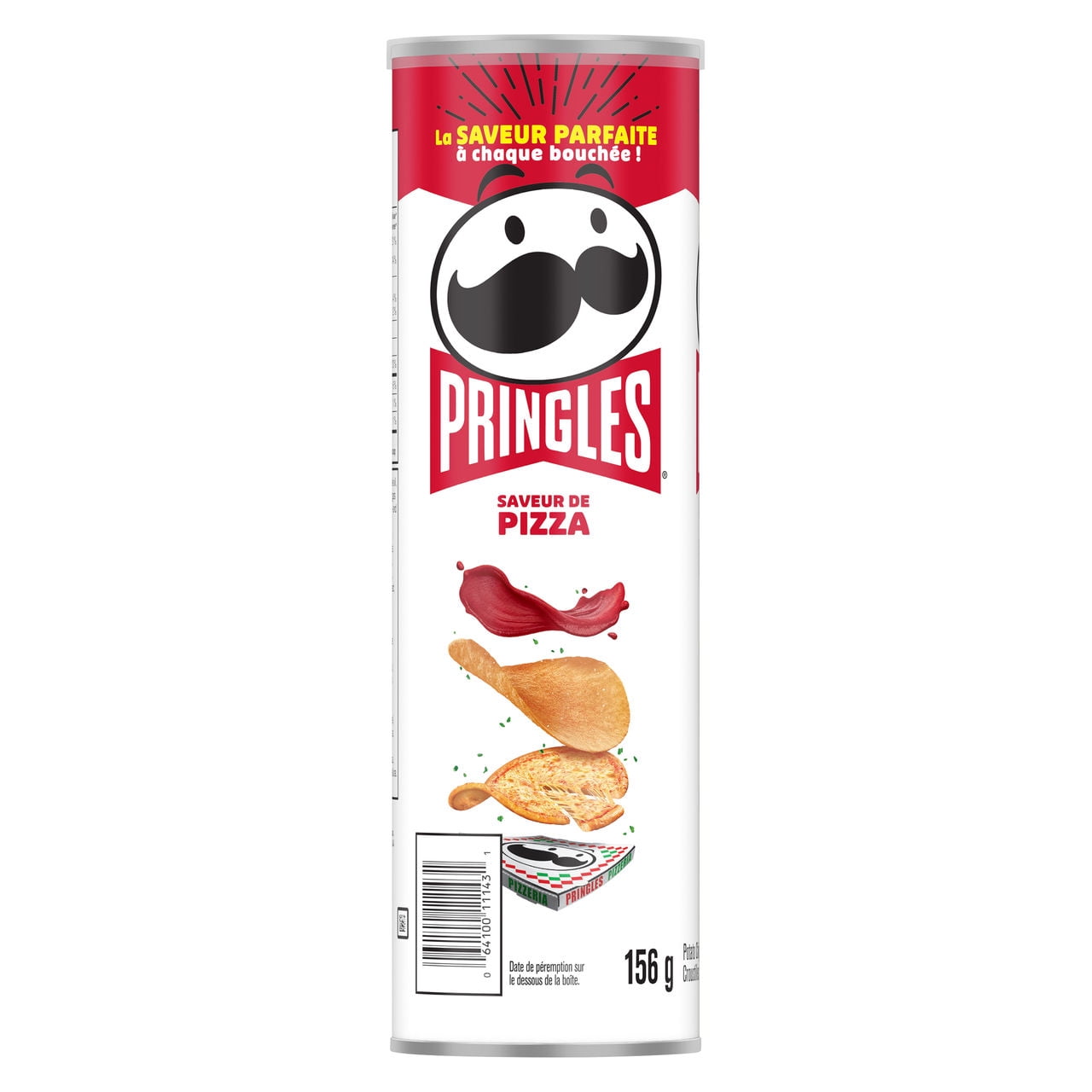 Croustilles Pringles Saveur de Pizza 156 g