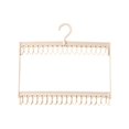 thumbnail image 1 of Underwear Hanger Closet Organizer Rotatable Windproof Clothes Drying Hanger with Pink 36clips, 1 of 9