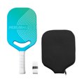 thumbnail image 1 of VEVOR Pro Carbon Fiber Pickleball Paddle with Aero Throat Honeycomb Core Racket, 1 of 9