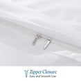 thumbnail image 4 of 900 TC 100% Egyptian Cotton Duvet Cover Zipper Closur Ultra Soft Durable and Fade Resistant Solid Pattern, 4 of 8