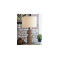 thumbnail image 3 of Ashley Furniture Madelief Poly Table Lamp in Brown, 3 of 3