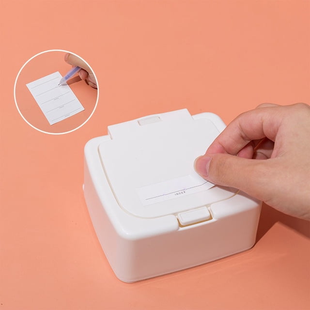 Petit Contenant de Rangement, Mini Boîte de Rangement Portable de Bureau avec Couvercle et Boutons, Matériau ABS, Fermoir Scellé, Multiusage pour Artisanat Perles Épingles Pièces Bijoux