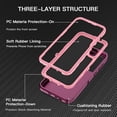 thumbnail image 3 of Entronix Shockproof Anti Scratch Back Cover Cell Phone Case for Samsung Galaxy S21, 3 of 7