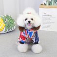 thumbnail image 3 of Winter Pet Clothes Thickened Warm Four-Legged Hoodie Down Jacket with Tow Rope for Small Dogs, 3 of 6