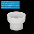 thumbnail image 4 of Unique Bargains 4' to 3' Duct Reducer Ducting Airflow Tube Increaser Adapter Pipe Fitting 3 Pack, 4 of 5