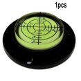 thumbnail image 2 of Lefu 50 x 12 mm Niveau à Bulle Noir Angle Clair Mini Niveleur Rond Bullseye, 2 of 7