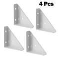 thumbnail image 1 of 4 Pcs Supports d'Angle d'Angle en Fer Lourd Protecteur Support d'Angle Droit, 1 of 9