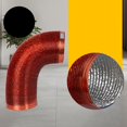 thumbnail image 4 of 3 Meters High-Temperature Aluminum Foil Exhaust Duct for Kitchen Range Hoods, 4 of 8