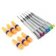 thumbnail image 1 of 6-Piece Steel Screwdriver Set with Comprehensive Blade Selection Flathead (-0.8 to -1.6) & for Fixing Gadgets, 1 of 4