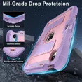 thumbnail image 2 of Case for iPad Mini 7 A17 Pro 2024 / iPad Mini 6 2021 8.3 Inch, Shockproof Protective Cover with Kickstand Shoulder Strap, 2 of 7