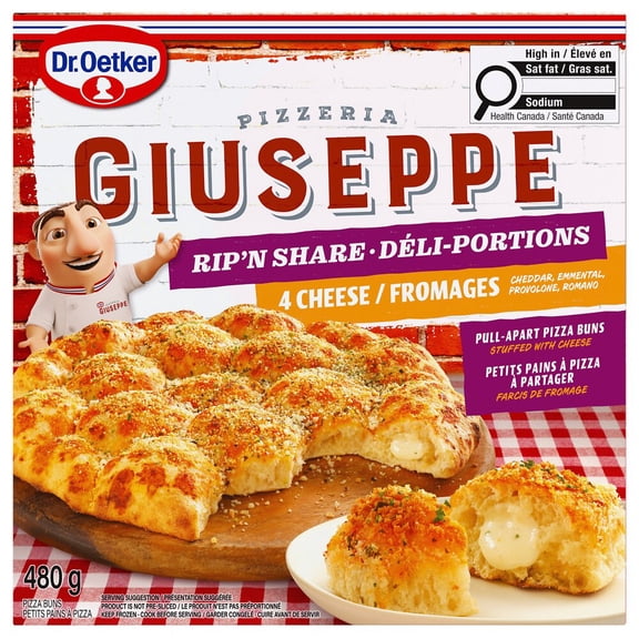 Giuseppe Déli-Portions 4 Fromages 480 g