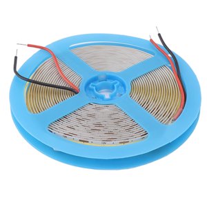 12V COB LED Flexible Strip Light Self Adhesive 90 CRI Flexible Uniform LED Tape Lamp 110LM 5m 3000K Warm Light
