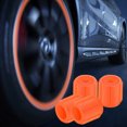 thumbnail image 2 of 4Pcs Rhinestone Tire Valve Stem Caps - Universal Dust Covers with Rubber Seal, 2 of 6