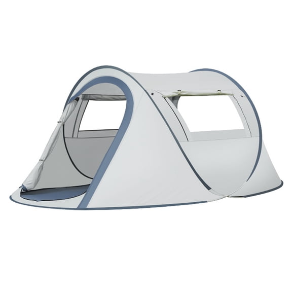 Outdoor Pop Up Camping Tent Automatic Instant Portable Tent 2 Person Rain Proof Boat Shaped Tent