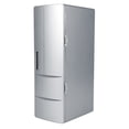 thumbnail image 1 of FAGINEY Mini Frigo, Mini Frigo Compact USB Congélateur Canettes Boisson Bière Refroidisseur Réchauffeur Voyage Voiture Bureau, 1 of 5